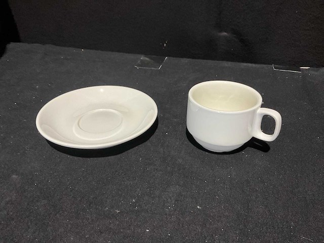 Select dinnerware koffie kop en schotel (46x) - afbeelding 1 van  5