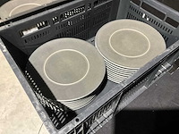 Select dinnerware zwart 29cm plat bord (41x) - afbeelding 4 van  6