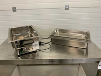 Select horeca 1/1 gn chafing dish - afbeelding 1 van  4