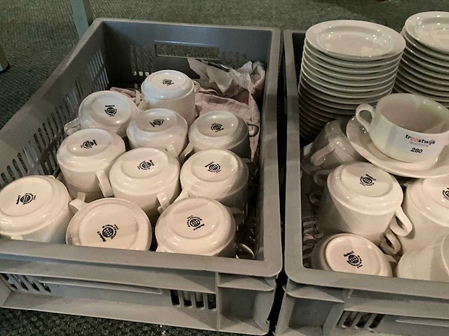 Select soepkop en schotel (60x) - afbeelding 4 van  4