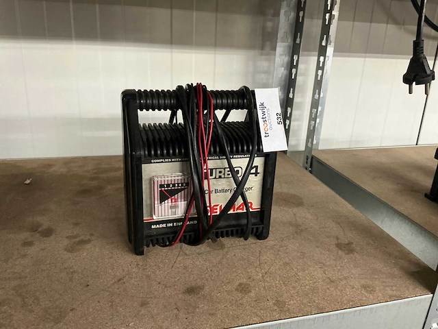 Selmar turbo 4 acculader - afbeelding 1 van  2