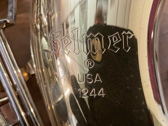 Selmer 1244 saxofoon - afbeelding 3 van  3