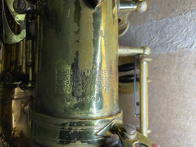Selmer selmex saxofoon - afbeelding 5 van  7