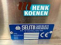 Selmi one - 2016 - 12l - chocolade tempereermachine - afbeelding 9 van  9