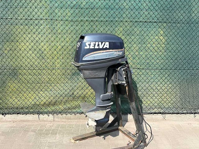 Selva yamaha - langstaart - 25 pk - 4-takt - buitenboordmotor - afbeelding 2 van  3