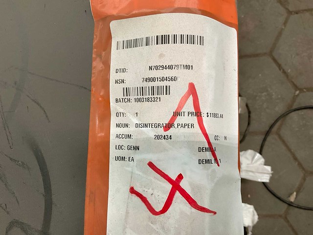 Sem paper disintegrator - afbeelding 8 van  8