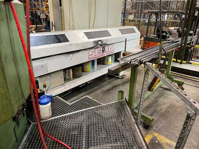 Sema - stangenlader/stafaanvoer voor een cnc draaibank - afbeelding 4 van  11