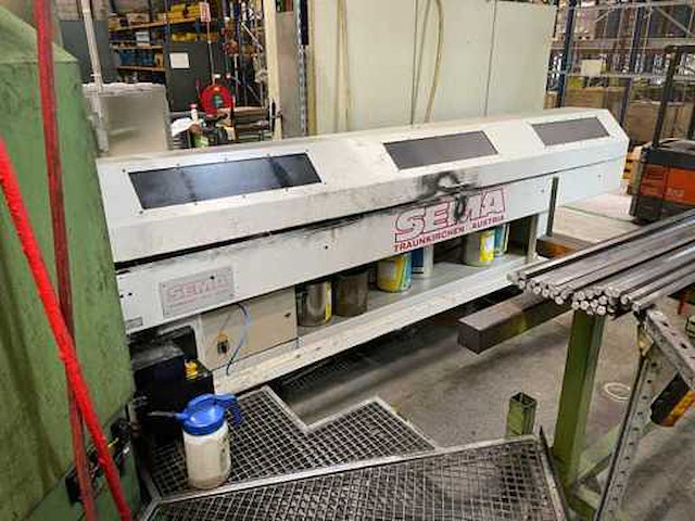 Sema - stangenlader/stafaanvoer voor een cnc draaibank - afbeelding 5 van  11