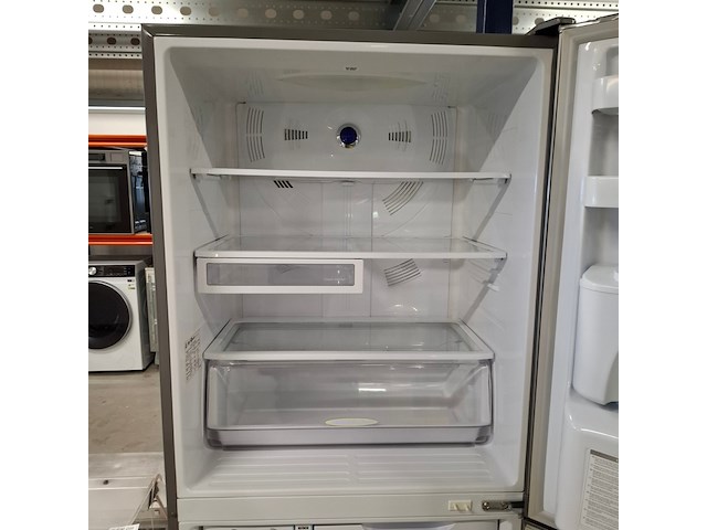 Semi amerikaanse koelkast no frost, samsung a+++, sr-l629evss, grijs / chroom - afbeelding 3 van  8
