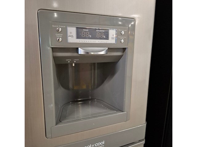 Semi amerikaanse koelkast no frost, samsung a+++, sr-l629evss, grijs / chroom - afbeelding 8 van  8