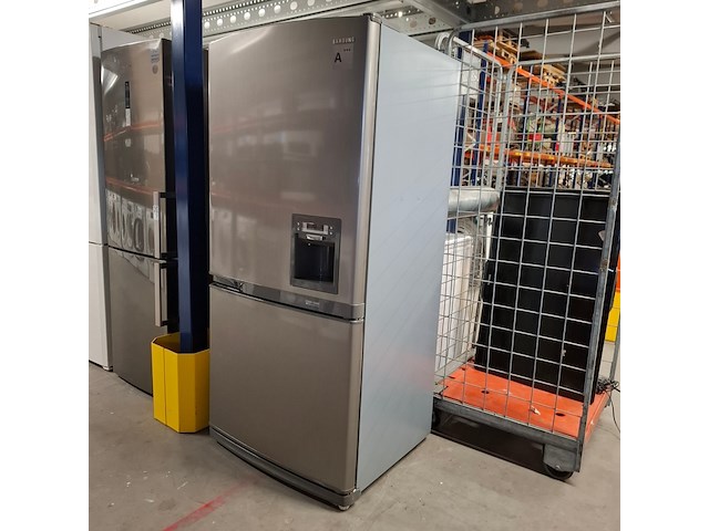 Semi amerikaanse koelkast no frost, samsung a+++, srl629evss, grijs / chroom - afbeelding 2 van  8