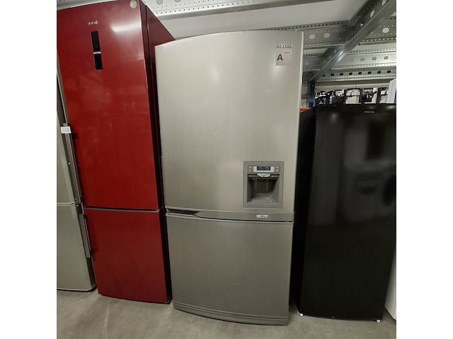 Semi amerikaanse koelkast, samsung a+++, sr-l629evss, grijs / chroom - afbeelding 1 van  6