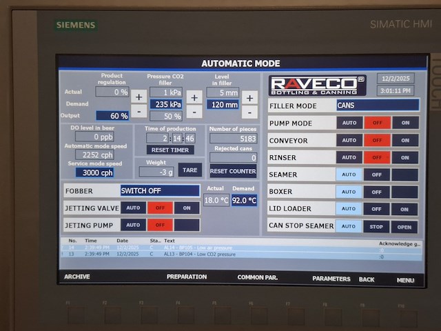 Semi automatische blik depalletiseer, zomerdijk, 2021 - afbeelding 4 van  12