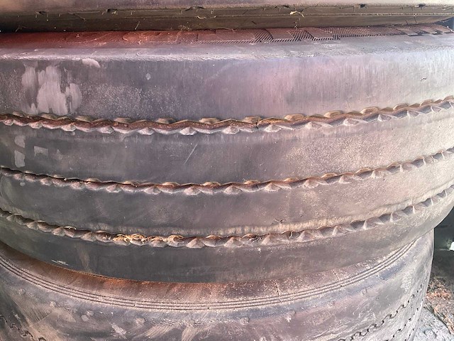 Semperit trailer banden met velg (5x) - afbeelding 2 van  3