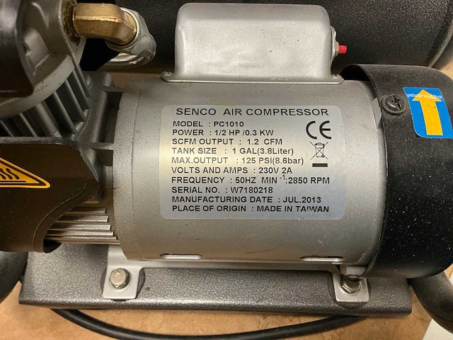 Senco 125d luchtcompressor - afbeelding 4 van  4
