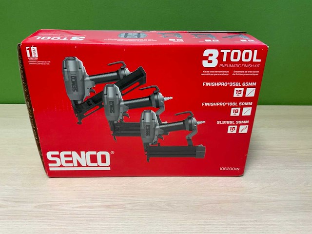 Senco 3 tool finish kit pneumatische tacker - afbeelding 2 van  6