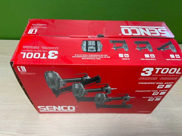 Senco 3 tool finish kit pneumatische tacker - afbeelding 3 van  6