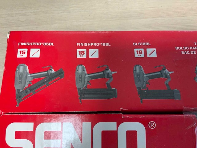 Senco 3 tool finish kit pneumatische tacker - afbeelding 4 van  6