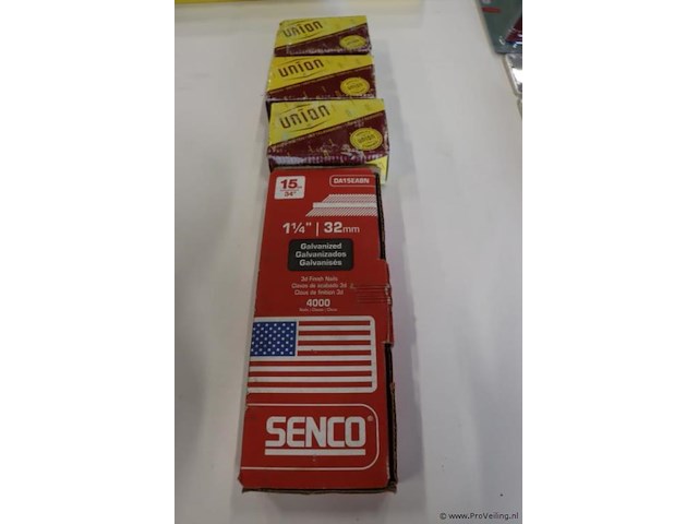 Senco afwerkspijkers da15eabn & kyocera afwerknagels da15eabn 4032933222293 - afbeelding 1 van  5
