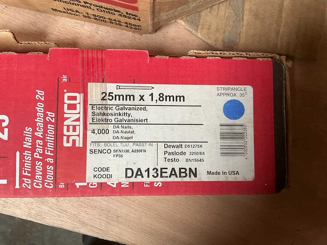 Senco da13eabn spijker (20000x) - afbeelding 2 van  3