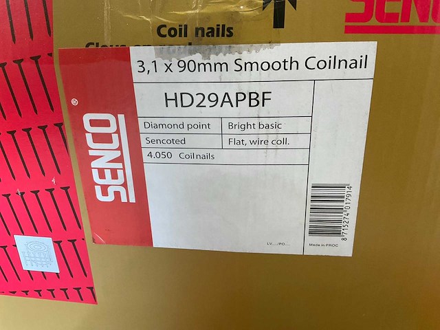Senco hd29apbf dozen coil nagels (18x) - afbeelding 4 van  4