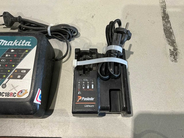 Senco / makita / paslode acculaders (4x) - afbeelding 4 van  5