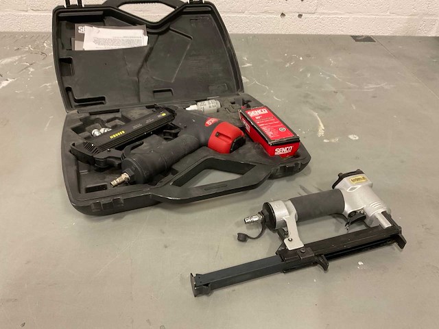 Senco s200bn pneumatische tacker (2x) - afbeelding 1 van  5