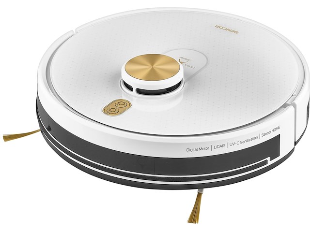 Sencor stofzuigerrobot met uvcdesinfectielamp wifi met app 5traps cartografie - afbeelding 2 van  6