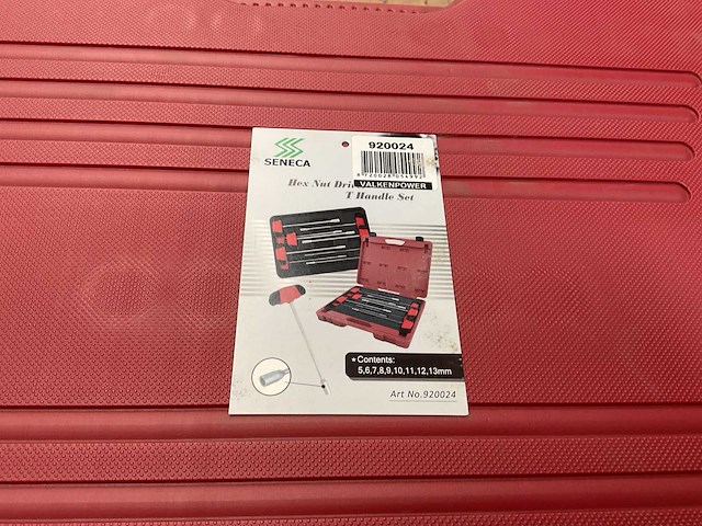Seneca 920024 dopschroevendraaier set - afbeelding 1 van  3