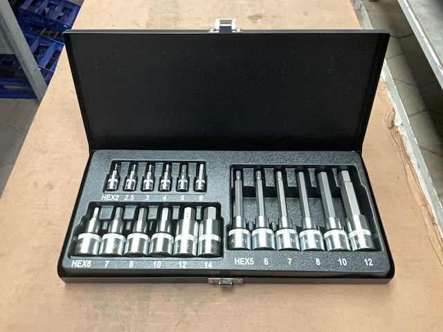 Seneca hex bit socket set - afbeelding 1 van  4