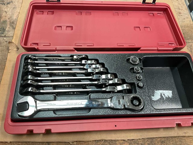 Seneca steek- en ringratel sleutelset - afbeelding 2 van  2