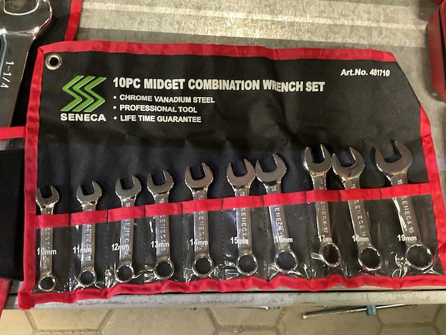 Seneca steek en ringsleutelset - afbeelding 2 van  2