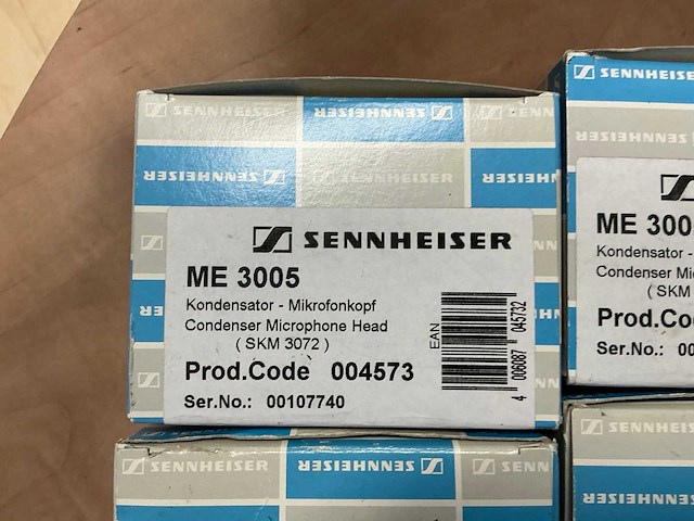 Sennheiser - microphones (9x) - afbeelding 3 van  3
