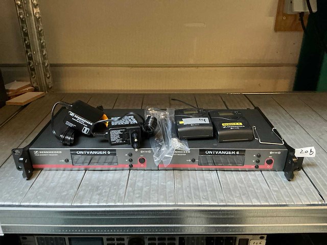 Sennheiser - wireless transmitters (2x) - afbeelding 2 van  4
