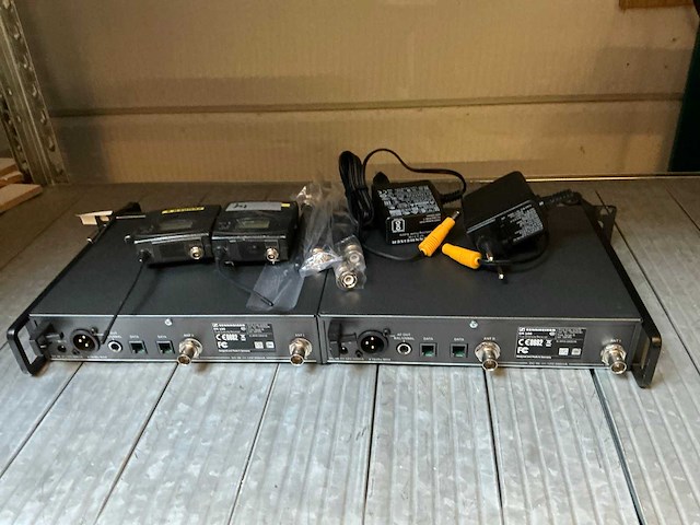 Sennheiser - wireless transmitters (2x) - afbeelding 3 van  4