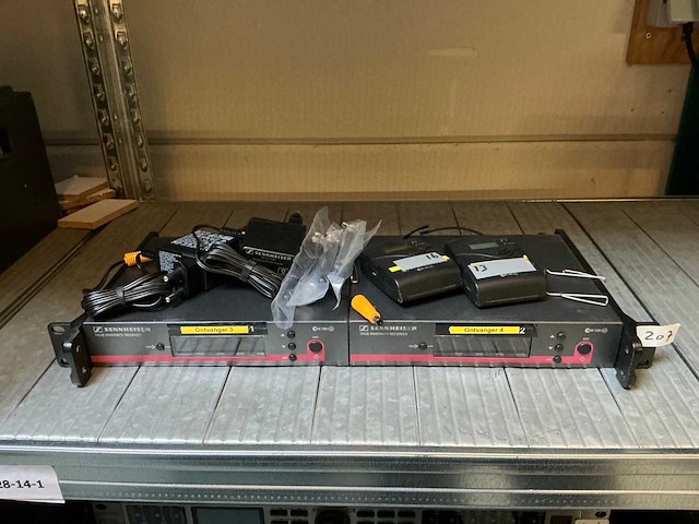 Sennheiser - wireless transmitters (2x) - afbeelding 2 van  4