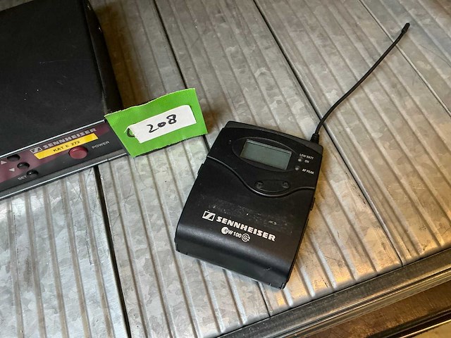 Sennheiser - wireless transmitters (2x) - afbeelding 3 van  4