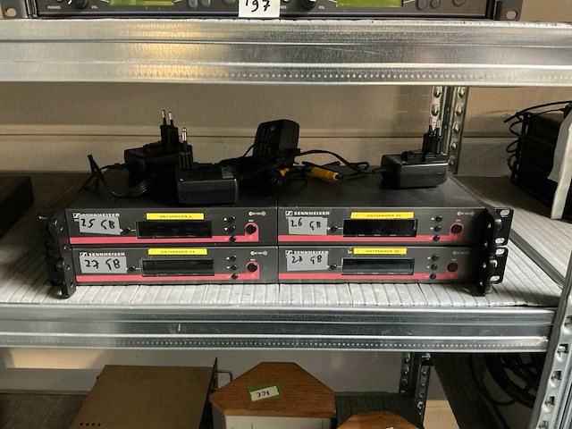 Sennheiser - wireless transmitters (4x) - afbeelding 1 van  5