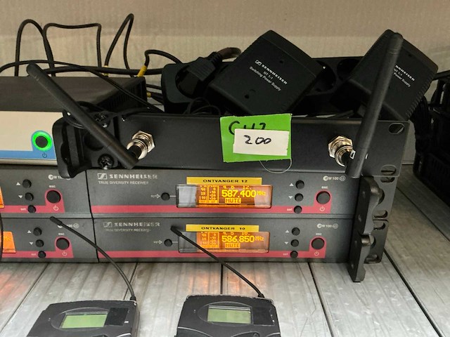 Sennheiser - wireless transmitters (4x) - afbeelding 3 van  4