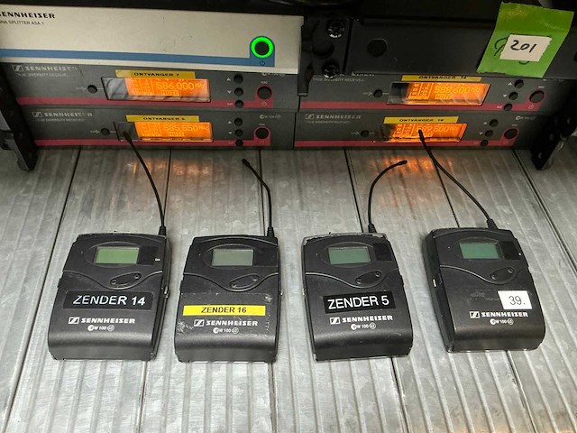 Sennheiser - wireless transmitters (4x) - afbeelding 4 van  4