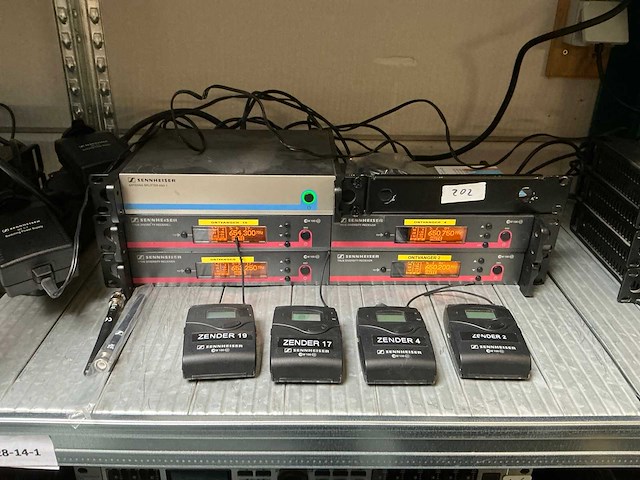 Sennheiser - wireless transmitters (4x) - afbeelding 1 van  4