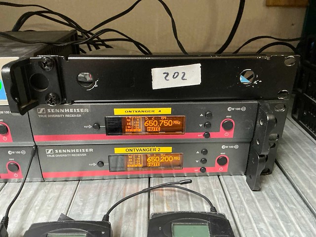 Sennheiser - wireless transmitters (4x) - afbeelding 2 van  4