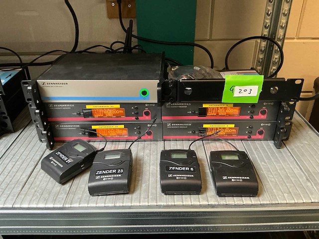 Sennheiser - wireless transmitters (4x) - afbeelding 1 van  3