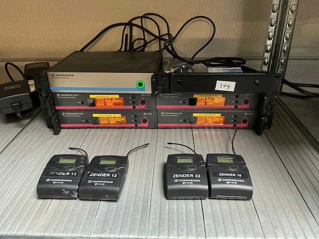 Sennheiser - wireless transmitters (4x) - afbeelding 1 van  4