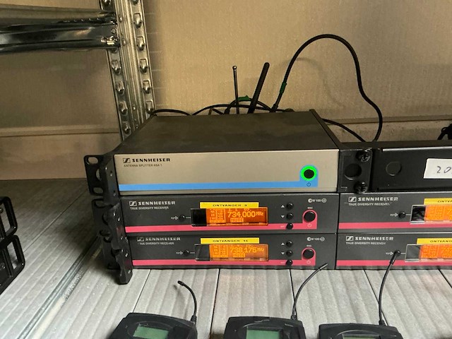 Sennheiser - wireless transmitters (4x) - afbeelding 3 van  4