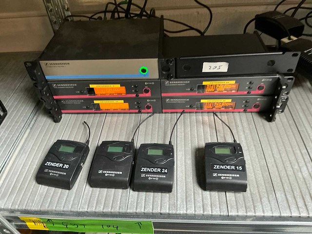 Sennheiser - wireless transmitters (4x) - afbeelding 4 van  4