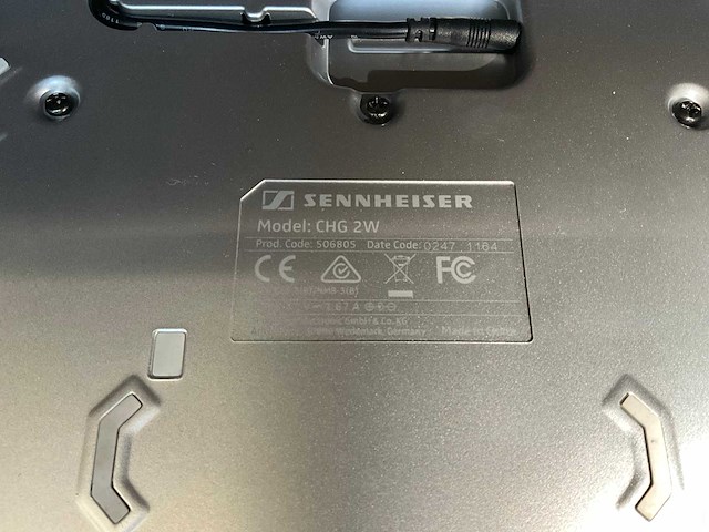 Sennheiser chg 2w laadstation - afbeelding 4 van  4