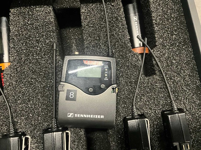 Sennheiser draadloze microfoonontvangerset - afbeelding 8 van  12