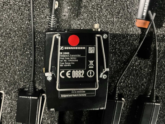 Sennheiser draadloze microfoonontvangerset - afbeelding 9 van  12