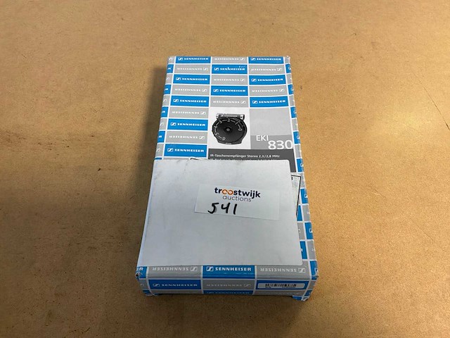 Sennheiser eki 830 ir bodypack stereo receiver (15x) - afbeelding 1 van  2